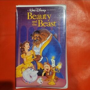 RARE BLACK DIAMOND VHS Disney Beauty and the Beast  #1325